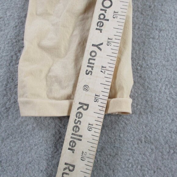 SKIMS Sheer Seamless Capri Catsuit Womens Medium Sand Bodycon Shaping NEW - Picture 8 of 9